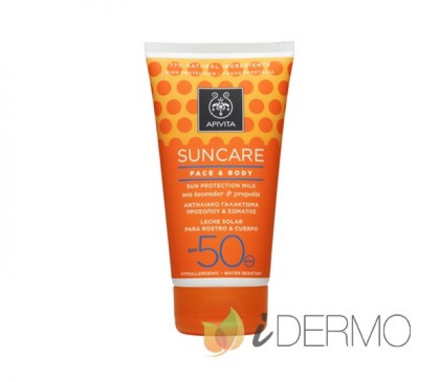 LECHE PROTECTORA SOLAR PARA EL ROSTRO Y EL CUERPO SPF 30